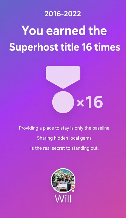 16× Superhost